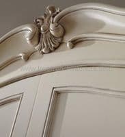 Paris Painted Triple Wardrobe