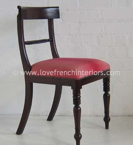 Regency Rope Back Dining Chair