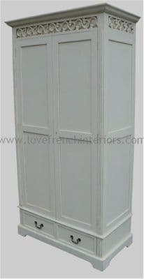 Rochelle Fret Work French Wardrobe in your choice of colour
