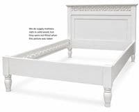 Rochelle Fretwork Bed in your choice of colour