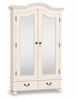 Rochelle Star Double Mirrored French Wardrobe