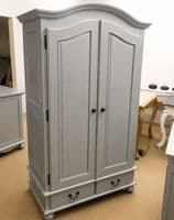 Rochelle Star Double Mirrored French Wardrobe