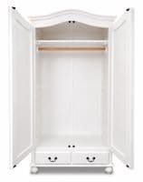 Rochelle Star Double Mirrored French Wardrobe
