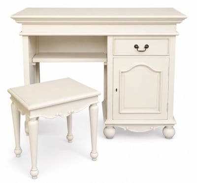 Rochelle Star Dressing Table and Stool in your choice of colour