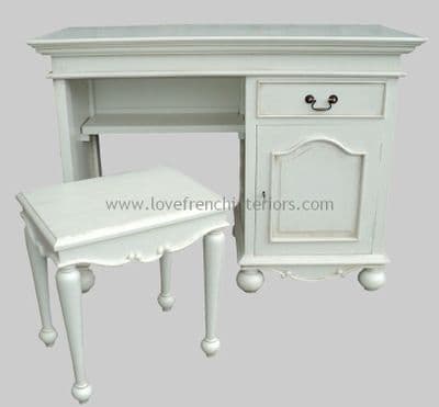 Rochelle Star Dressing Table and Stool in your choice of colour