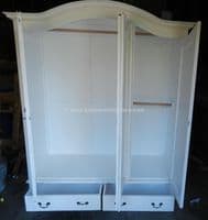 Rochelle Star Four Door Wardrobe in your choice of colour