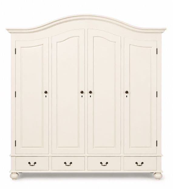 Rochelle Star Four Door Wardrobe in your choice of colour