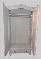 Rochelle Star Large French Wardrobe in your choice of colour