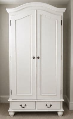 Rochelle Star Tall French Double Wardrobe
