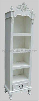 Rochelle Wide French Bookcase or Cabinet