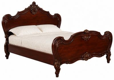 Rococo Crested French Headboard Single