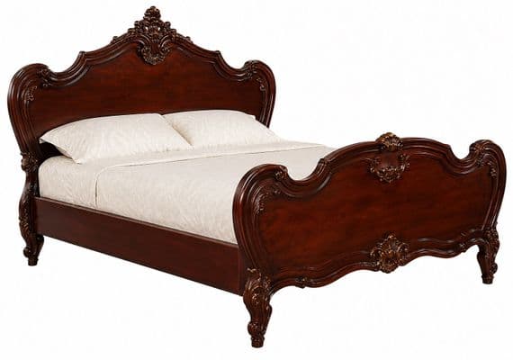Rococo Crested French Headboard Single