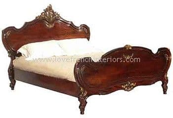 Rococo Crested French Headboard Single