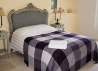 Rococo Upholstered French Bed