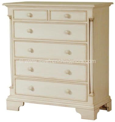 Roseline 2 over 4 Drawer Chest