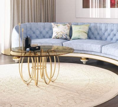 Round Glass Coffee Table