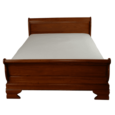 Sleigh Bed with Standard Footboard Super Kingsize