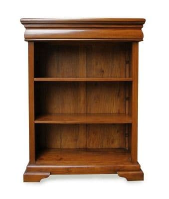Sleigh Bookcase in Mahogany