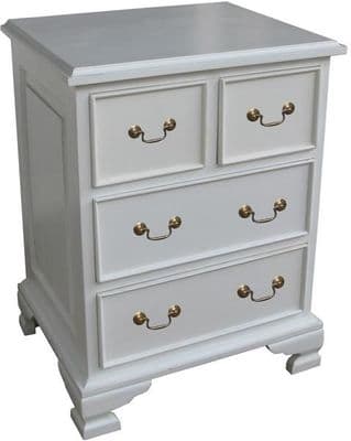 Sleigh Four Drawer (2 over 2) Chest