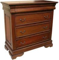 Sleigh Four Drawer Chest