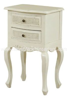 Sophie Rattan 2 Drawer Bedside