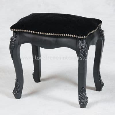 Stool in Noir Black
