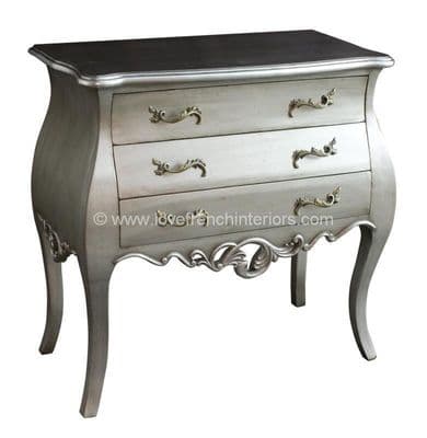 Tamsin Silver Three Drawer Chest