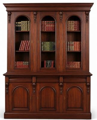 Three Door Bookcase