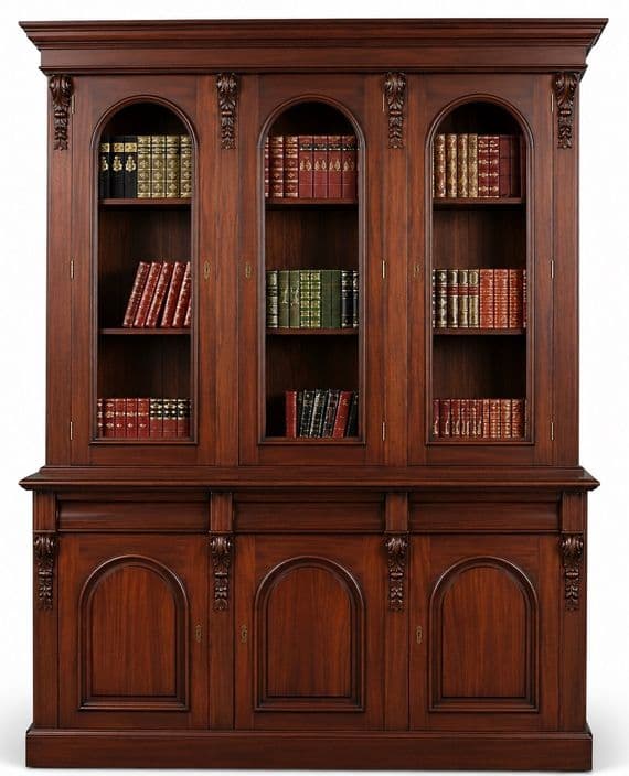 Three Door Bookcase