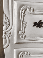 Three Drawer Rococo Large Chest