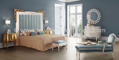 Venezia Bedroom Collection in Blue