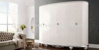 Venezia Oval Six Door Wardrobe