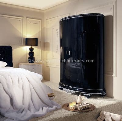 Venezia Oval Two Door Wardrobe