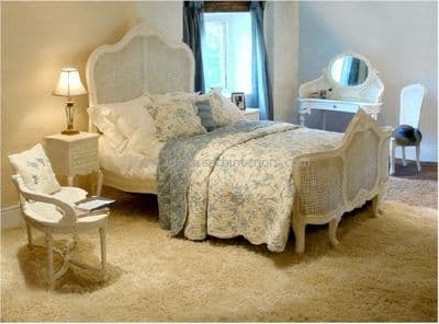 Versailles Rattan Bed Double