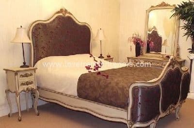Versailles Upholstered Bed Double