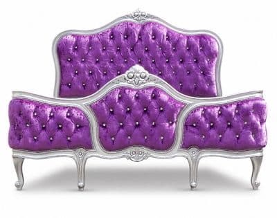 Versailles Upholstered Bed Single