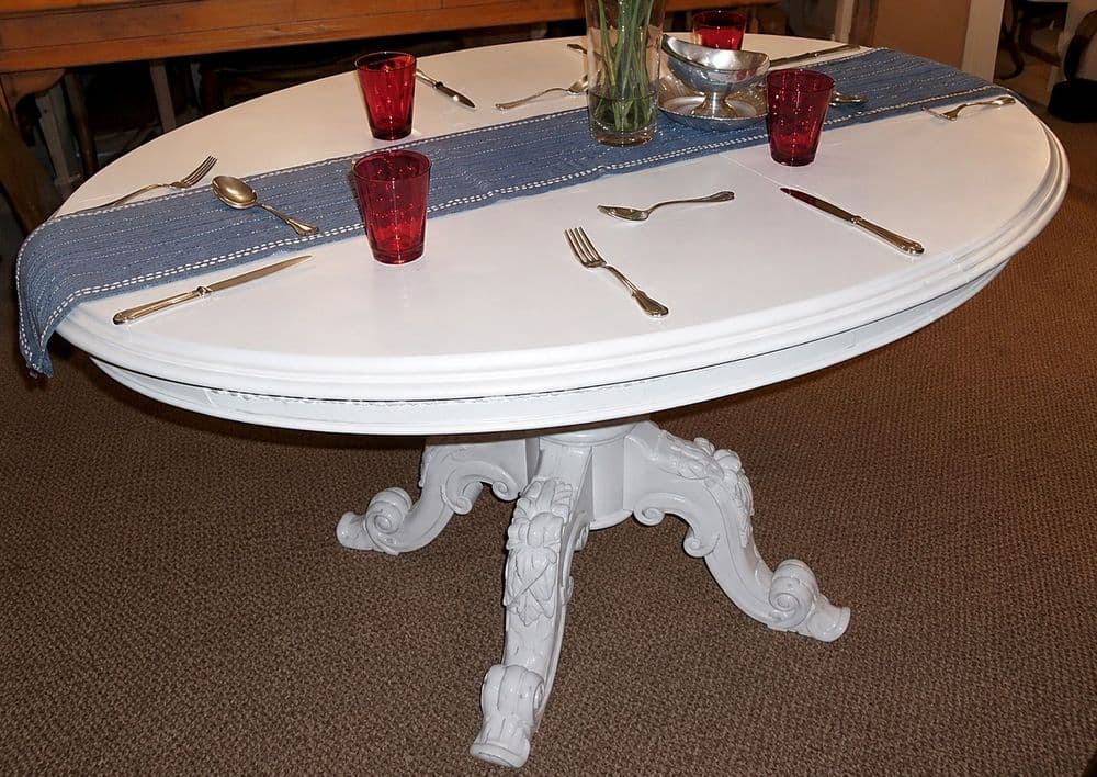 Victorian Oval Dining Table