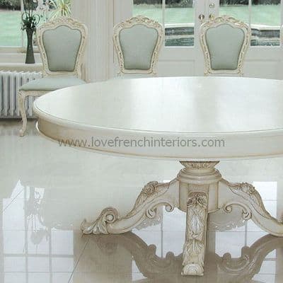 Victorian Round Dining Table 180cm