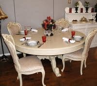 Victorian Round Dining Table 210cm