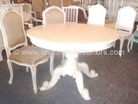 Victorian Round Dining Table 210cm