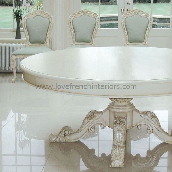 Victorian Round Dining Table 210cm