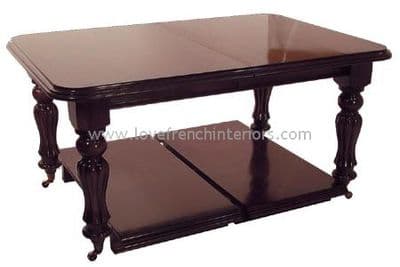 Victorian Square End Dining Table up to 260cm long
