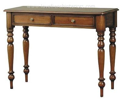 Writing Desk or Hall Table with Two Drawers