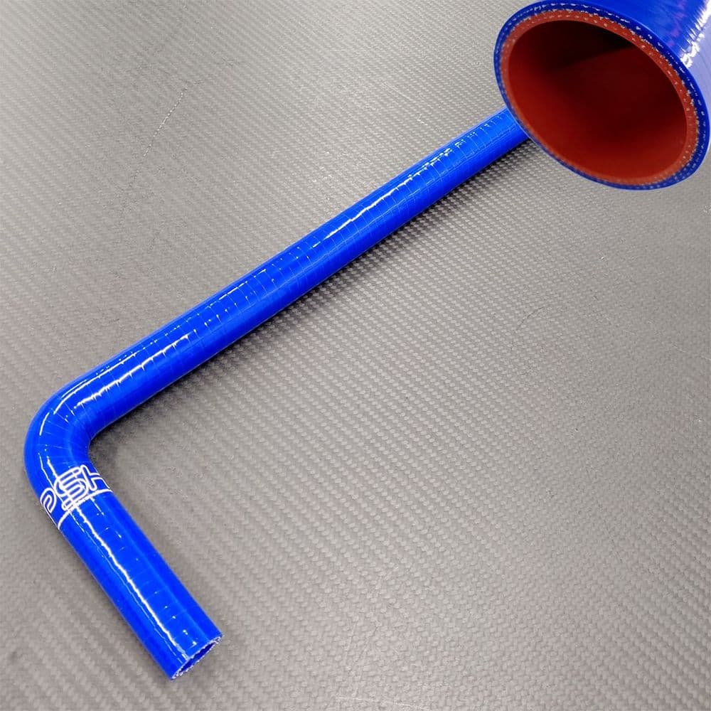 13mm High Temp Silicone Hose Elbow 90 Degree With One Long Leg