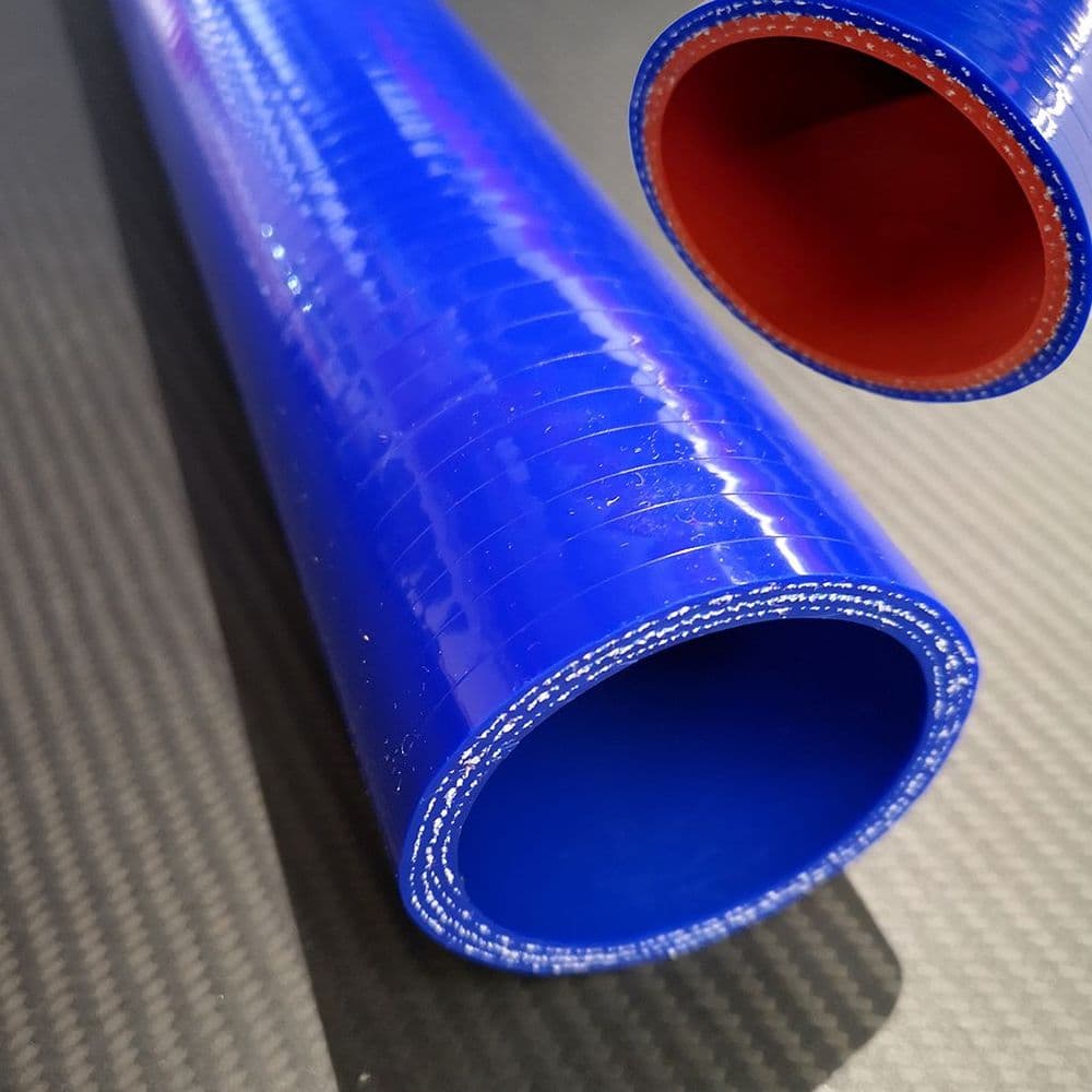 63mm Straight High Temp Silicone Hose from 10cm - 90cm Long