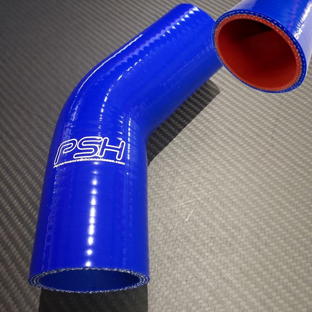 76mm High Temp Silicone Hose Elbow 45 Degree