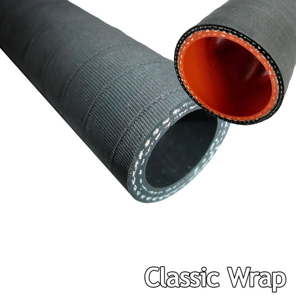 8.0mm (⁵⁄₁₆") Straight Silicone Hose High Temp Classic Black Finish from 10cm - 90cm Long