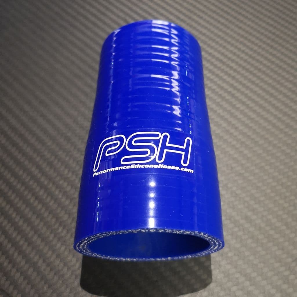 Tubo Ridotto In Silicone Nero 60mm A 55mm - Alto Spessore 5.5mm - Autosiliconehoses