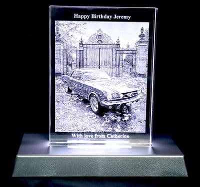 2D Supernova Photo Crystal Extra Large 160x120x20mm