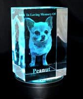 3D Photo Crystal Extra Large Eclipse 150x100x80mm